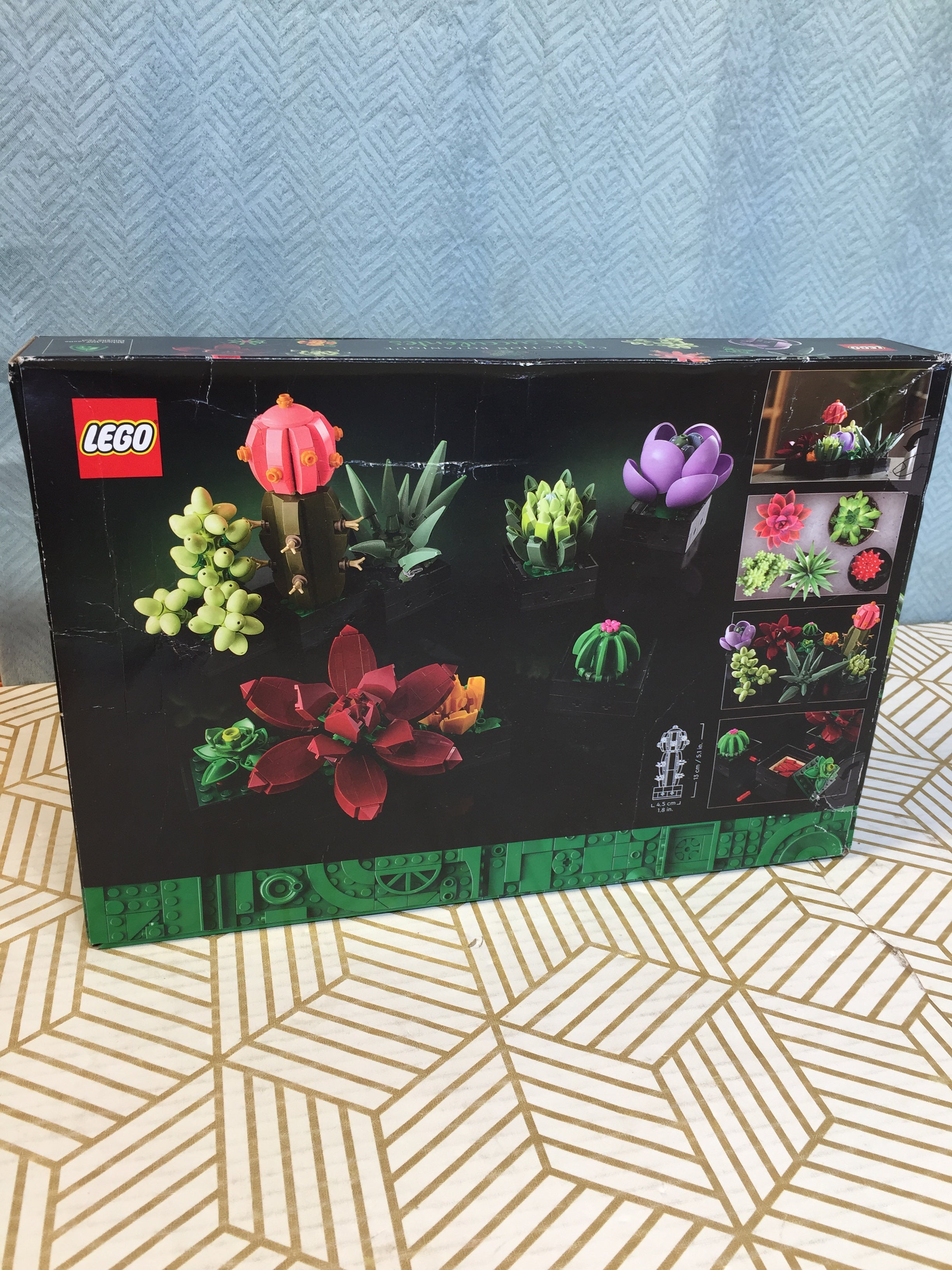 LEGO Succulents 10309 Plant Decor Building Set *SEALED/BOX DAMAGE* (7945746907374)